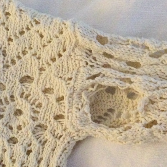 Free People W L Crochet Sweater - Picture 4 of 4